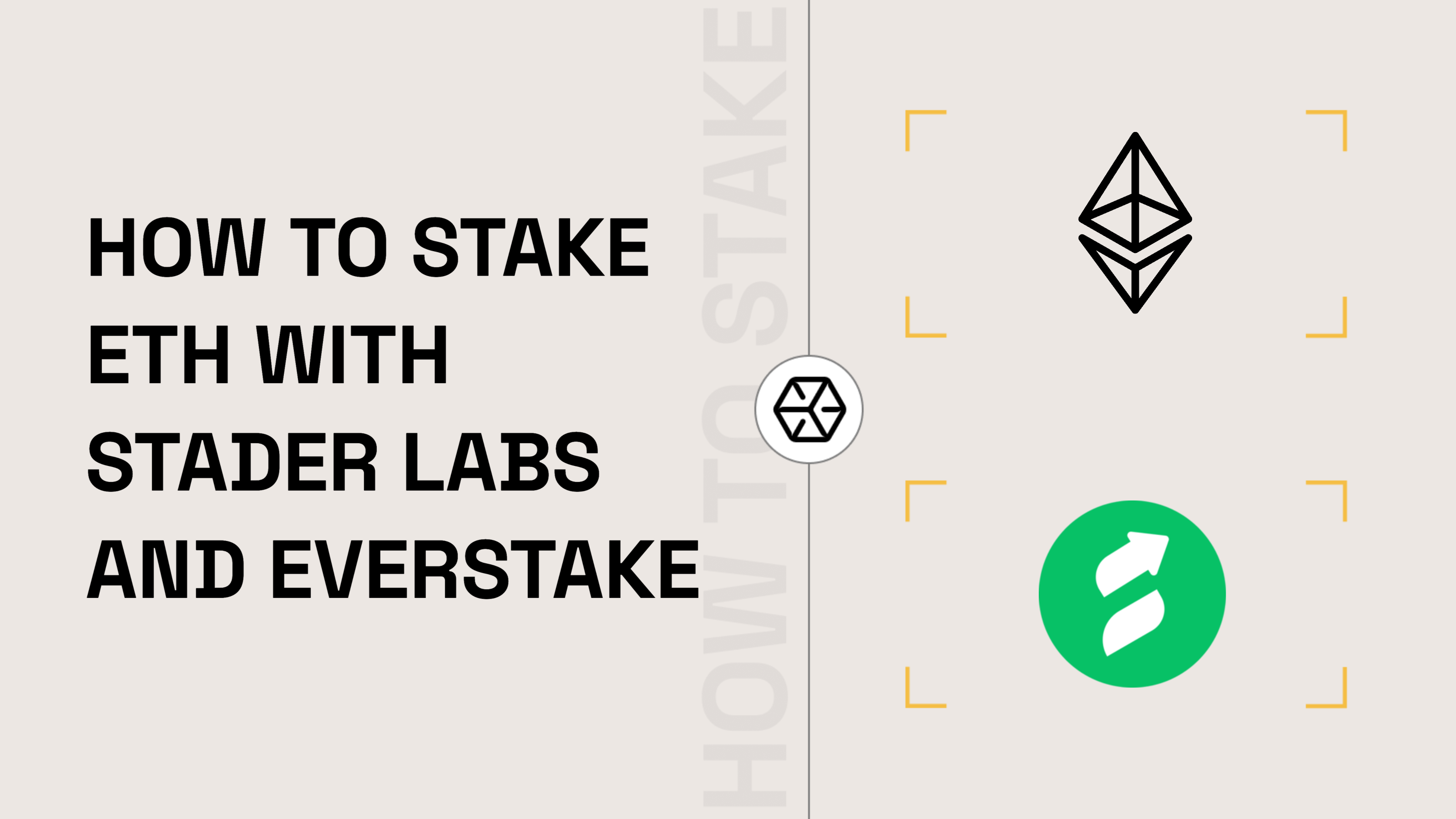 How to Stake ETH with Stader Labs and Everstake