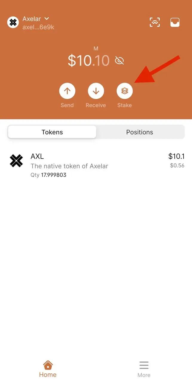 Frontier Wallet Stake