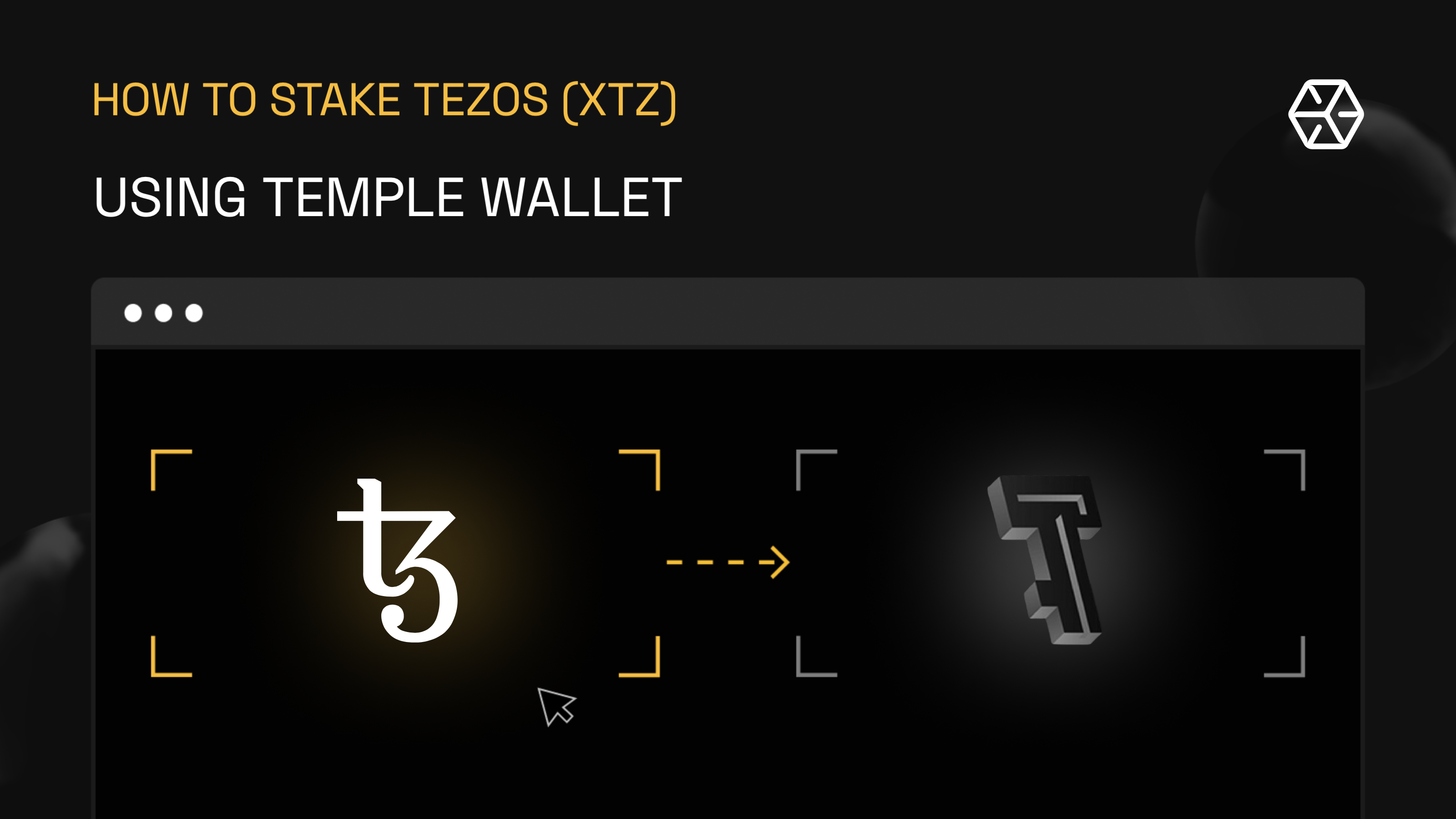 How to stake Tezos (XTZ) using Temple Wallet
