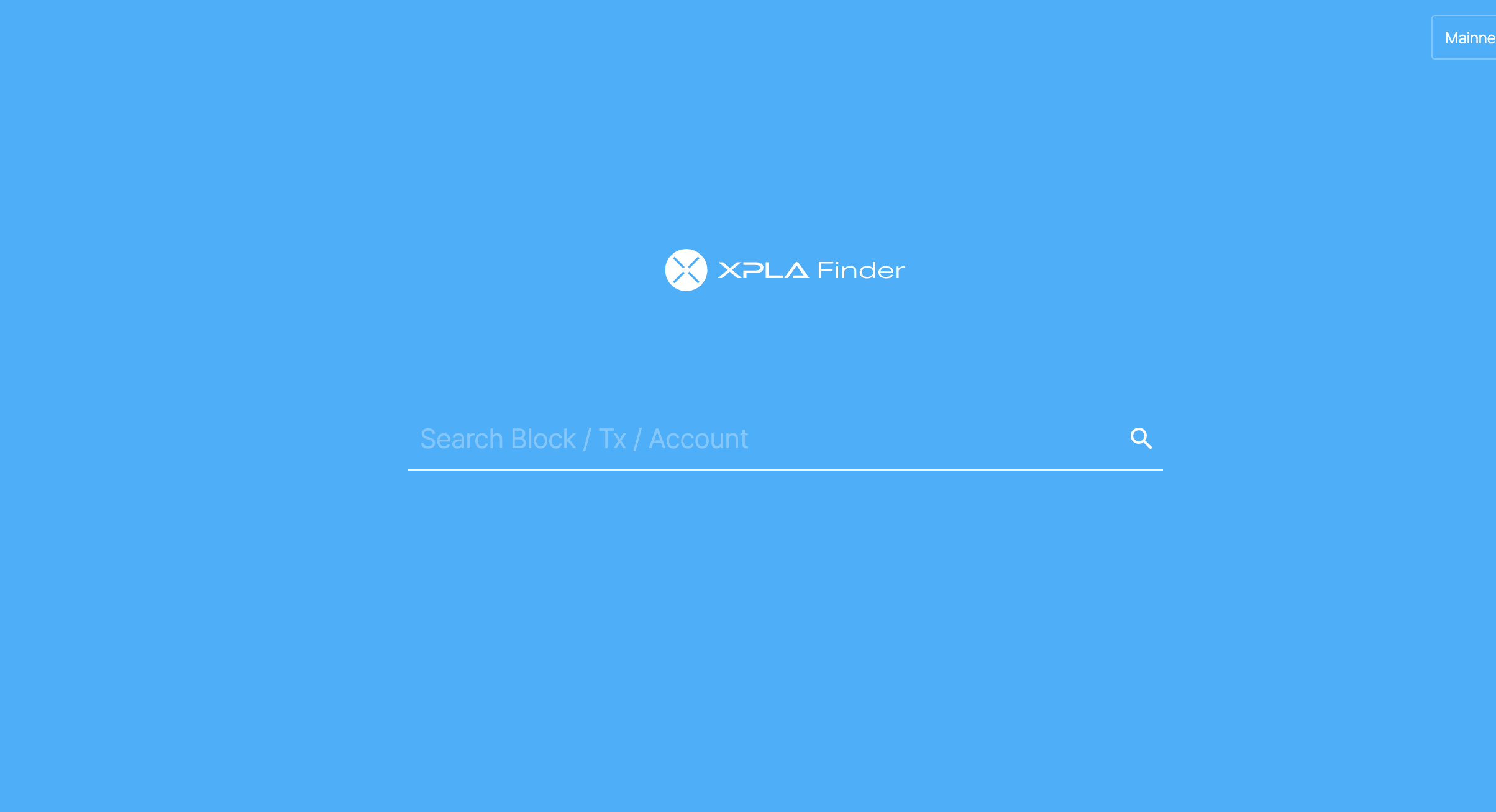 XPLA Finder