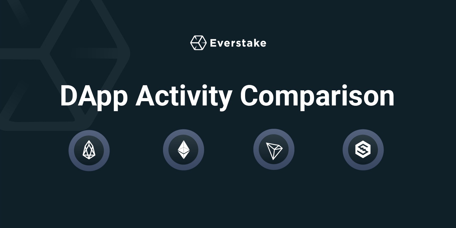 DApp Activity Comparison: Ethereum, IOST, TRON, and EOS