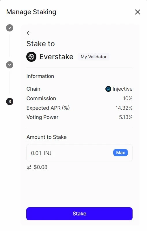 Stake to Everstake