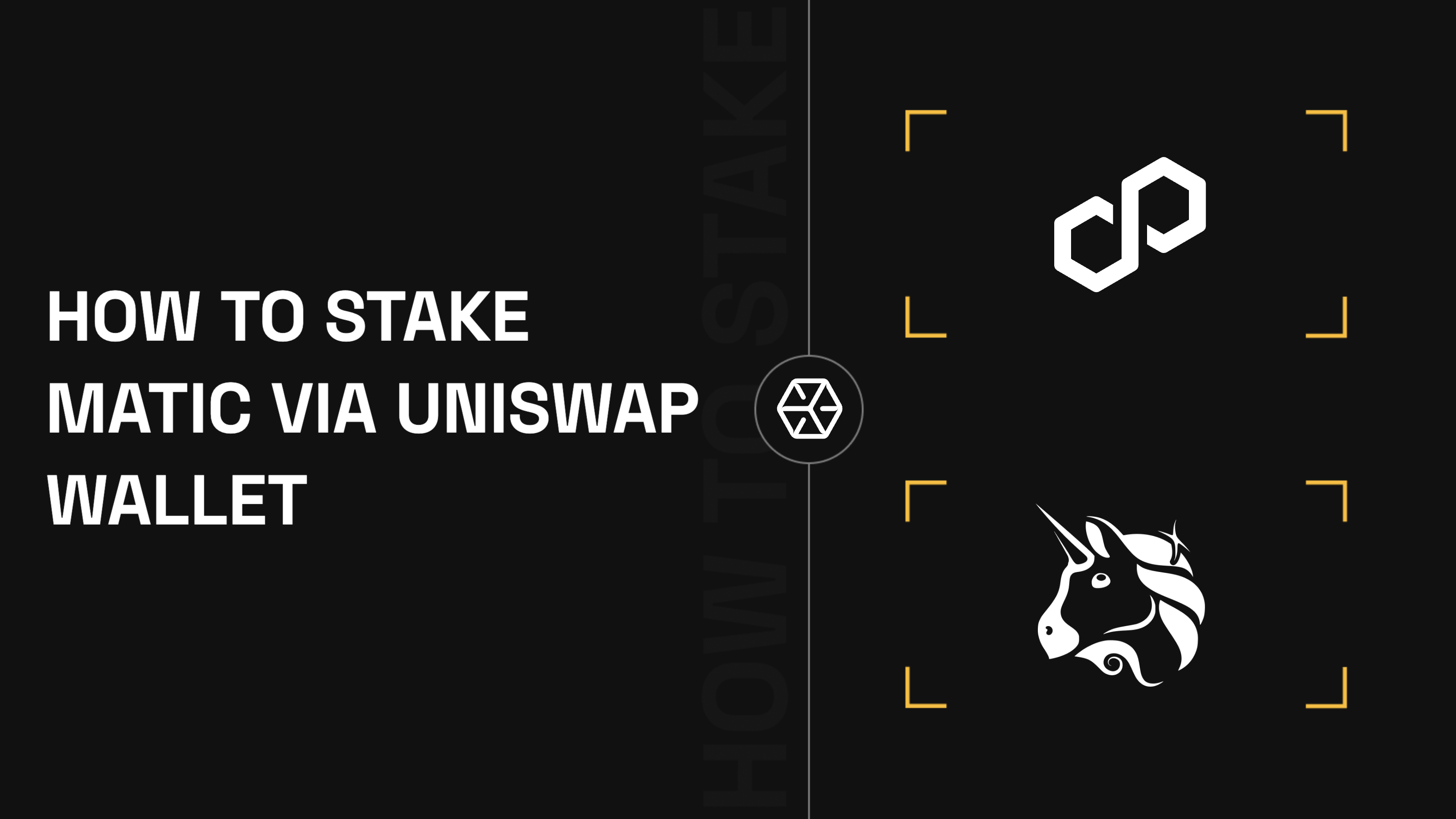How to Stake MATIC Using Uniswap Wallet