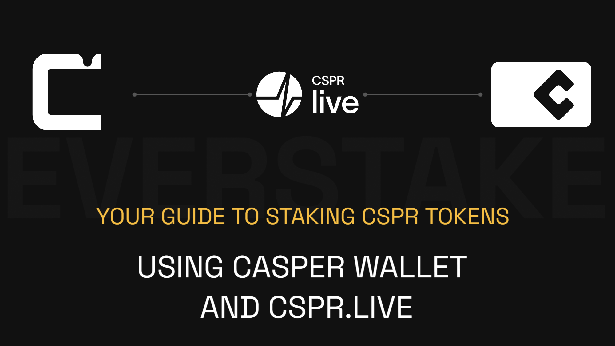 How to Stake Casper (CSPR) via Casper Wallet and CSPR.live