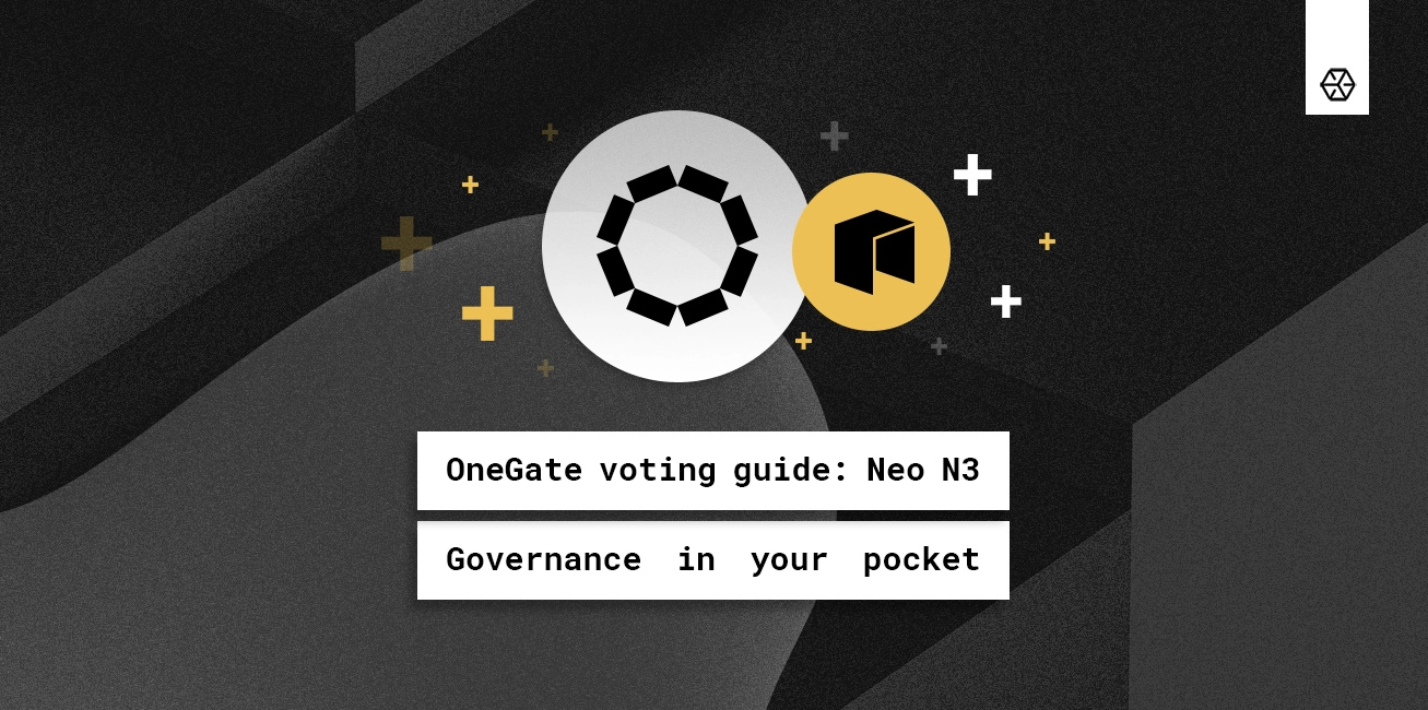 OneGate voting guide: Neo N3 Governance in your pocket