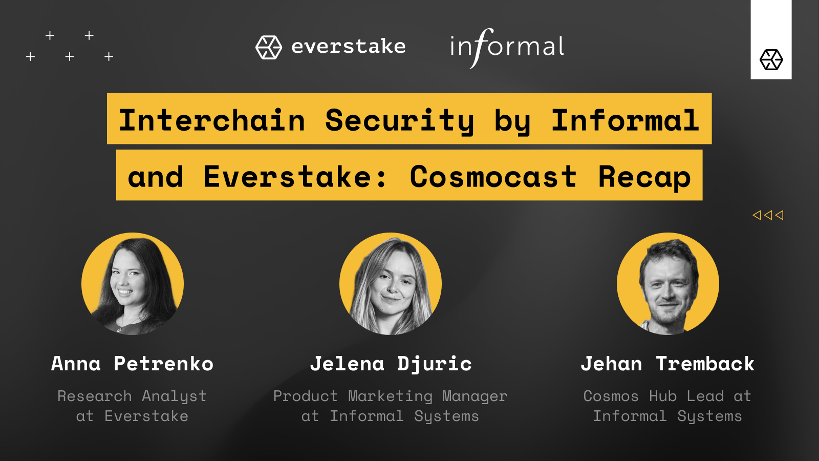 Interchain Security by Informal and Everstake: Cosmocast Recap