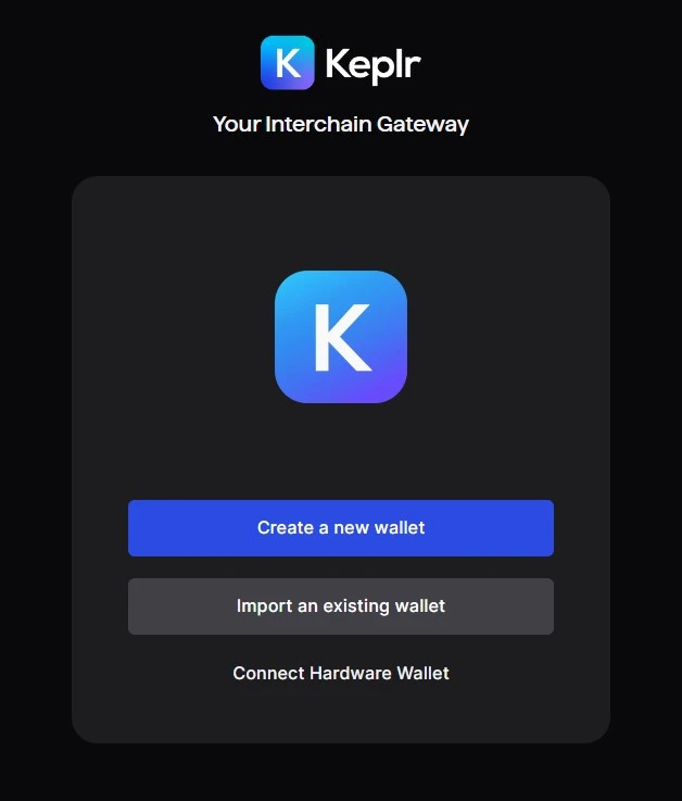 Create wallet