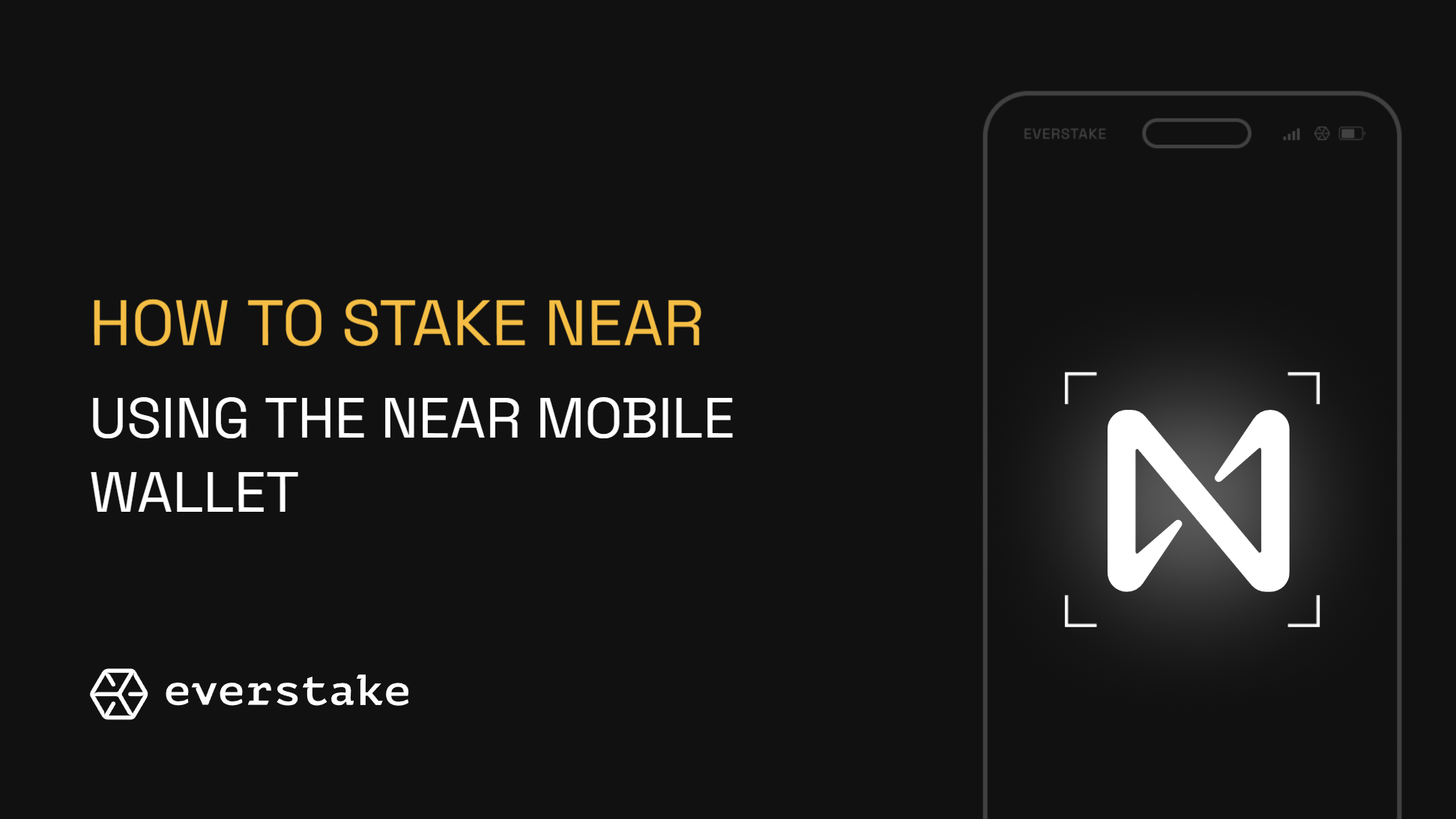 How to Stake NEAR Protocol Token (NEAR) Using the NEAR Mobile Wallet