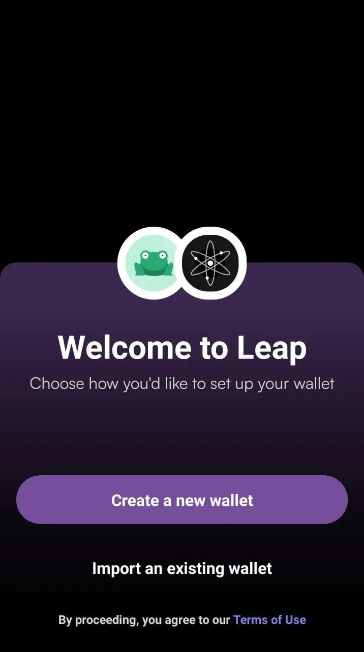 How to set up the wallet