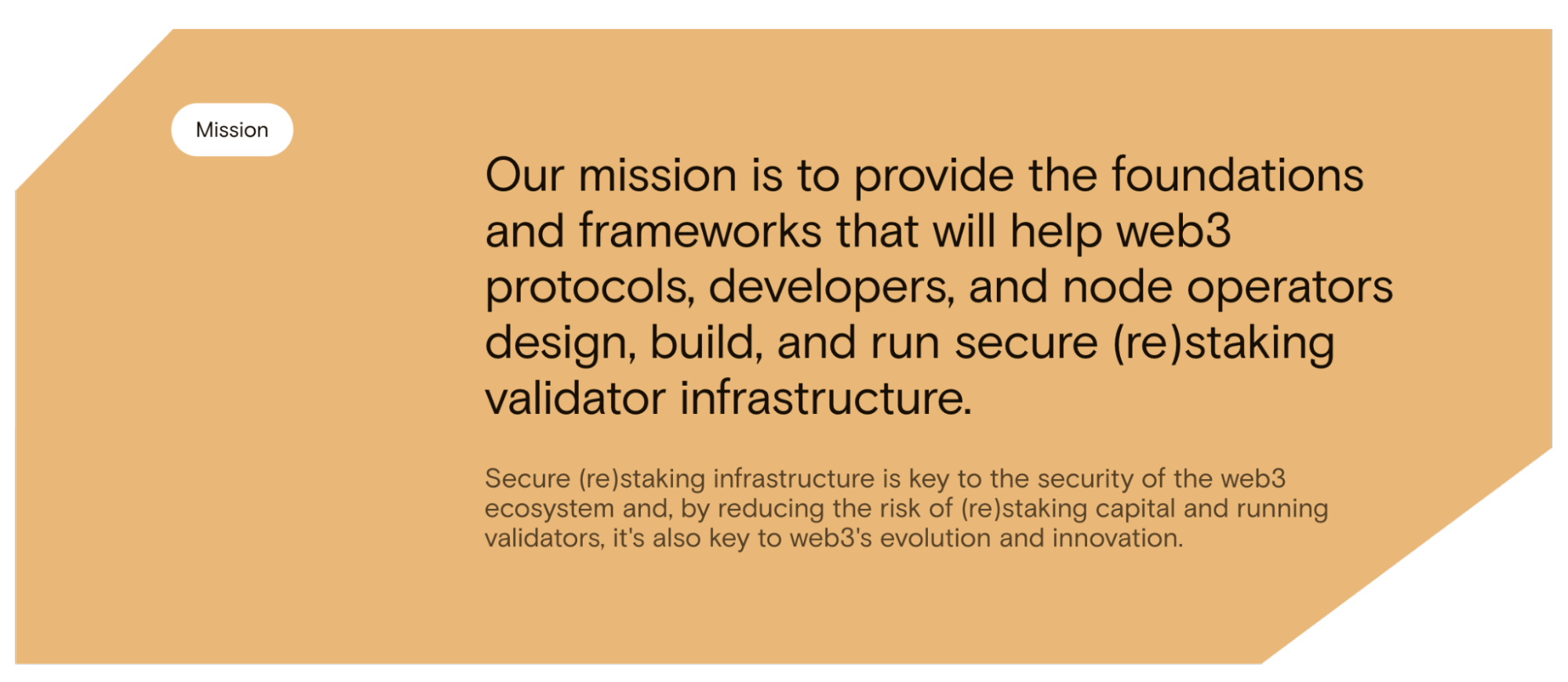 The Secure Staking Alliance’s mission